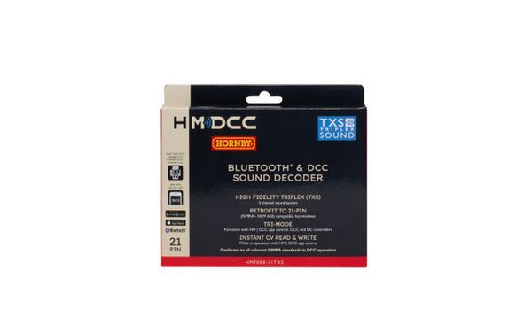 R7322 HORNBY HM7000-21TXS: BLUETOOTH & DCC SOUND DECODER (21-PIN)