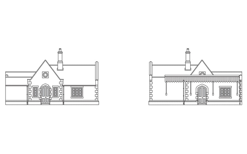 R7363 HORNBY SOUTH EASTERN RAILWAY STATION BUILDING