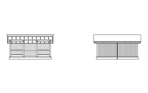 R7364 HORNBY SOUTH EASTERN RAILWAY PLATFORM SHELTER