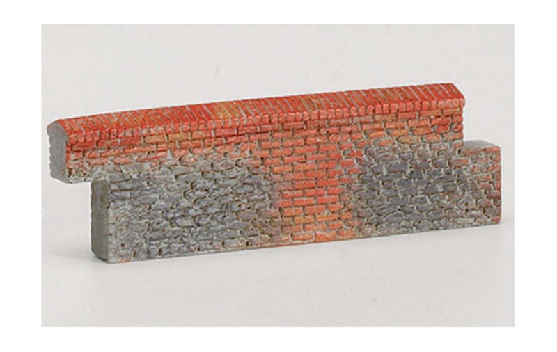 R8977 HORNBY BRICK WALLING STRAIGHT