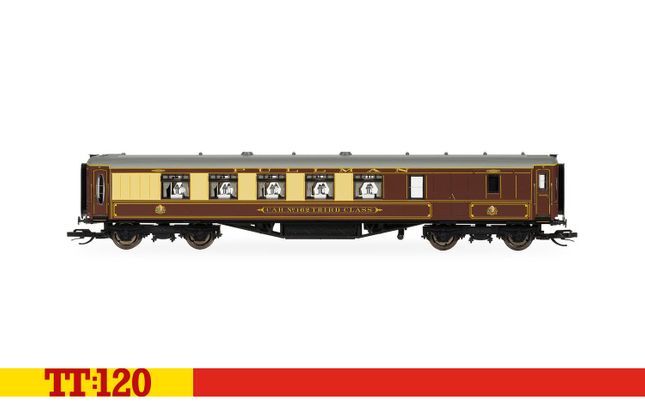 TT4004A HORNBY TT:120 PULLMAN THIRD CLASS BRAKE NO. 162 WITH LIGHTS - ERA 3