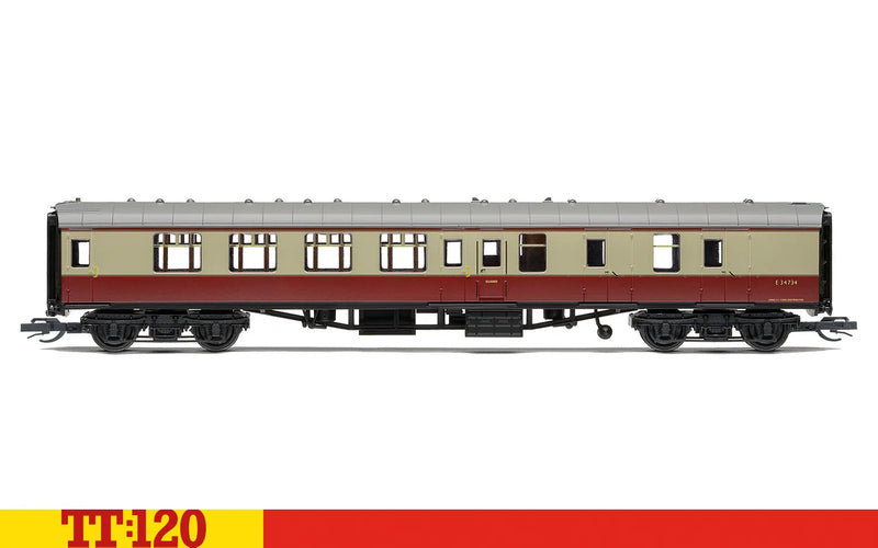 TT4006 HORNBY TT:120 BR MK1 BRAKE COMPOSITE CORRIDOR E34734 - ERA 4