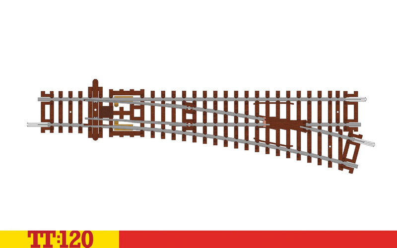 TT8009 HORNBY TT:120 RIGHT HAND POINT