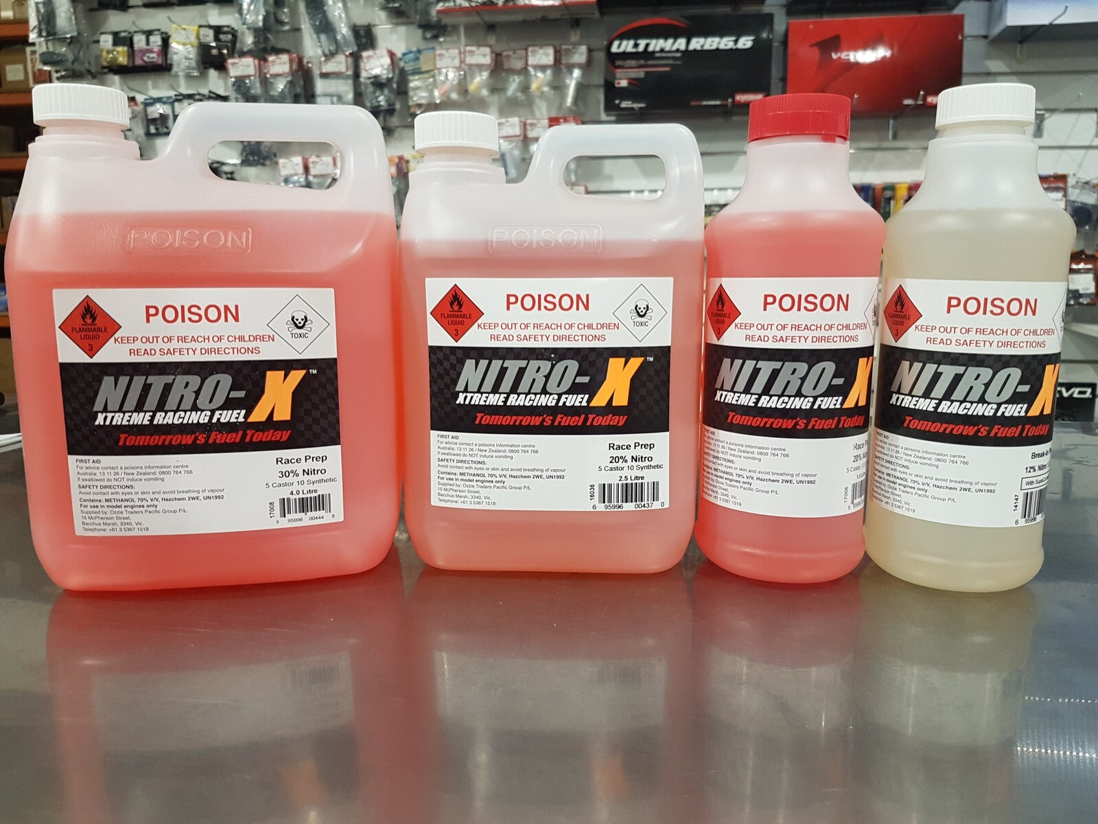 Nitro-X 10% SYN 5% CAS 10% Nitro Fuel 1L