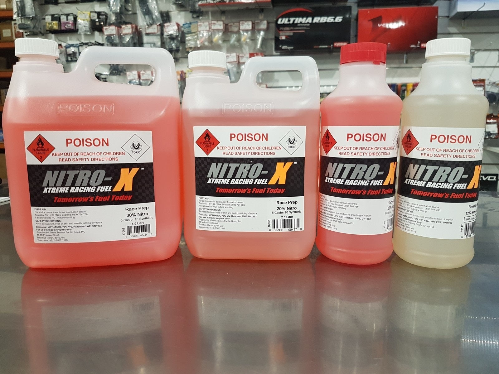 Hotstuff Yellow 15% SYN 5% CAS 15% Nitro Fuel 1L