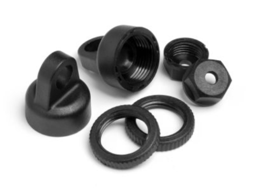 HPI-100317 HPI Shock Cap And Preload Collar Set [100317] HPI