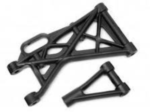 HPI-100409 HPI 100409 GRAPHITE REAR SUSPENSION ARM SET
