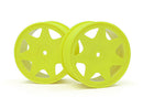 HPI-100620 HPI Ultra 7 Wheels Yellow 30mm (2Pcs) [100620] HPI