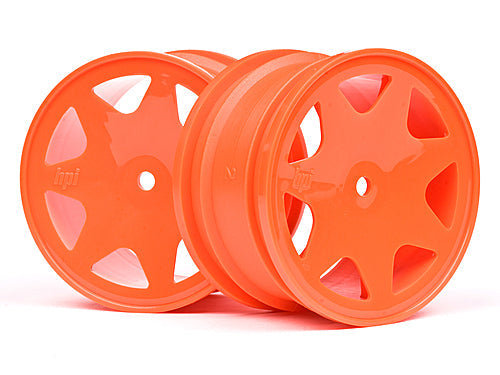 HPI-100623 HPI Ultra 7 Wheels Orange 35mm (2Pcs) [100623] HPI