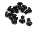HPI-100864 HPI Button Head Screw M2.5X4mm (Hex Socket/10Pcs) [100864] HPI
