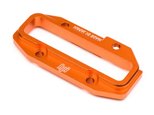 HPI-100887 HPI 100887 ALUMINIUM UPPER CENTRE BULKHEAD (ORANGE)