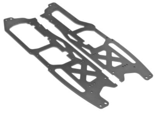 HPI-100902 HPI Main Chassis Set 2.5mm (Savage Flux Hp/Gray) [100902]