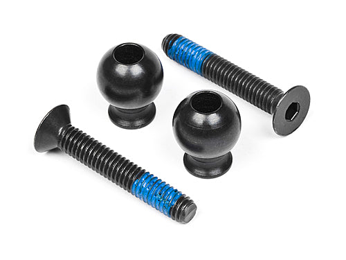 HPI-101107 HPI Screw & Ball Front Upper Arms [101107] HPI