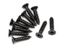 HPI-101245 HPI TP. Flat Head Screw M3*14mm (10Pcs) [101245] HPI