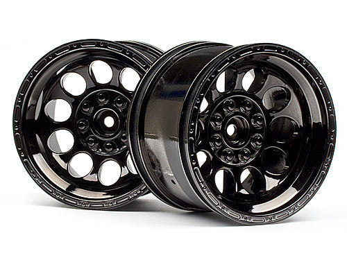HPI-101252 HPI Bullet St Wheels Black Chrome (Pr) [101252] HPI