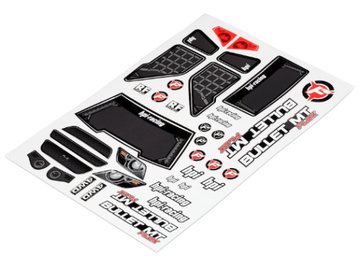 HPI-101259 HPI 101259 BULLET FLUX MT FLUX DECAL SHEE T