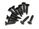HPI-101273 HPI TP. Flat Head Screw M2.6X12mm (12Pcs) [101273] HPI