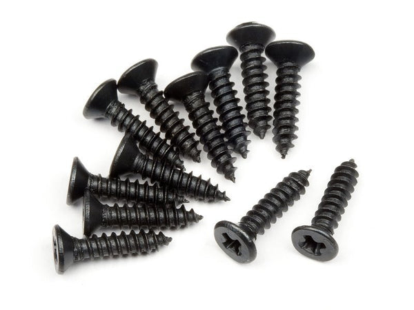 HPI-101273 HPI TP. Flat Head Screw M2.6X12mm (12Pcs) [101273]