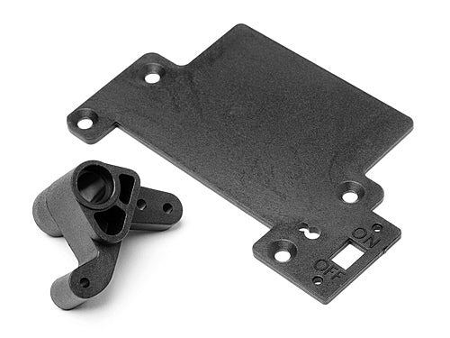 HPI-101313 HPI Servo Arm,Radio Tray Post,Radio Tray Lid(Rx) Bullet Flux [101313] HPI