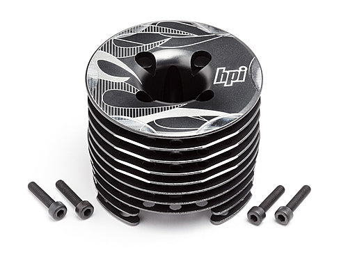 HPI-101589 HPI Aluminium Heatsink Head Gunmetal (F3.5 Pro) [101589]