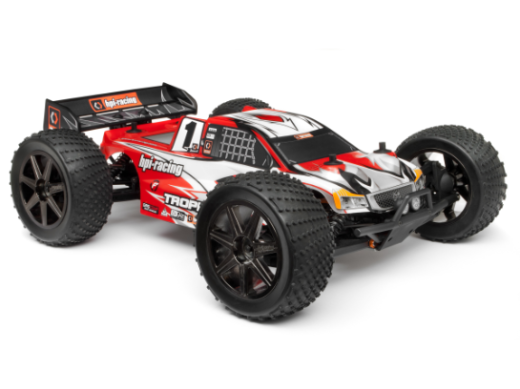 HPI-101717 HPI Clear Trophy Truggy Flux Bodyshell w/Window Masks And Decals [101717]