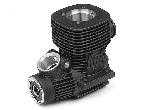 HPI-101746 HPI Crankcase F3.5 Including Crank Bearings (Black) [101746]