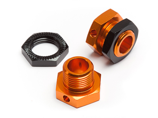 HPI-101785 HPI 5mm Hex Wheel Adapters Trophy Buggy (Orange/Black) [101785]