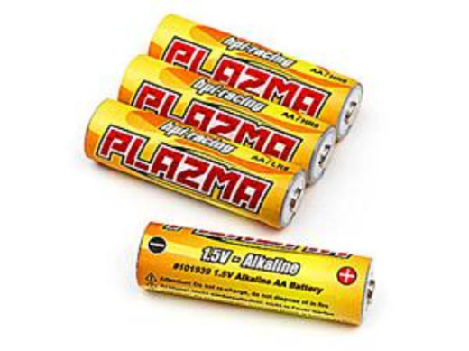 HPI-101939 HPI Plazma 1.5V Alkaline AA Battery (4Pcs) [101939]