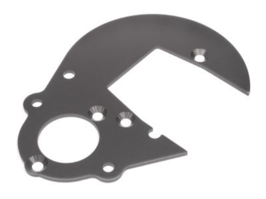 HPI-102161 HPI Gear Plate (Gunmetal) [102161] HPI