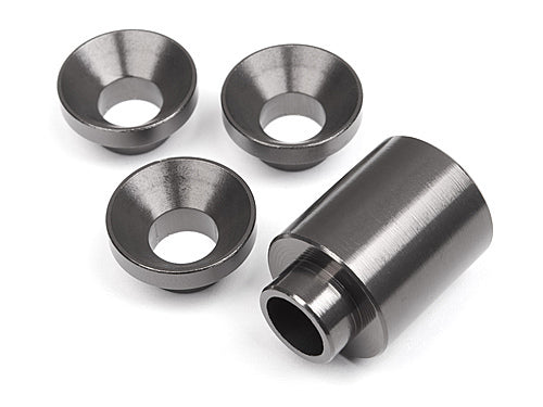 HPI-102174 HPI Spacer Set For Clutch Bell Holder (Gunmetal) [102174] HPI