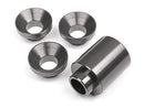 HPI-102174 HPI Spacer Set For Clutch Bell Holder (Gunmetal) [102174] HPI