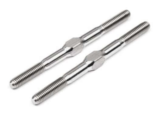HPI-102498 HPI 102498 TITANIUM TURNBUCKLE M3 X 46MM (2PC)