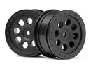 HPI-103039 HPI ST-8 Wheel Black (0mm Offset/2Pcs) [103039] HPI