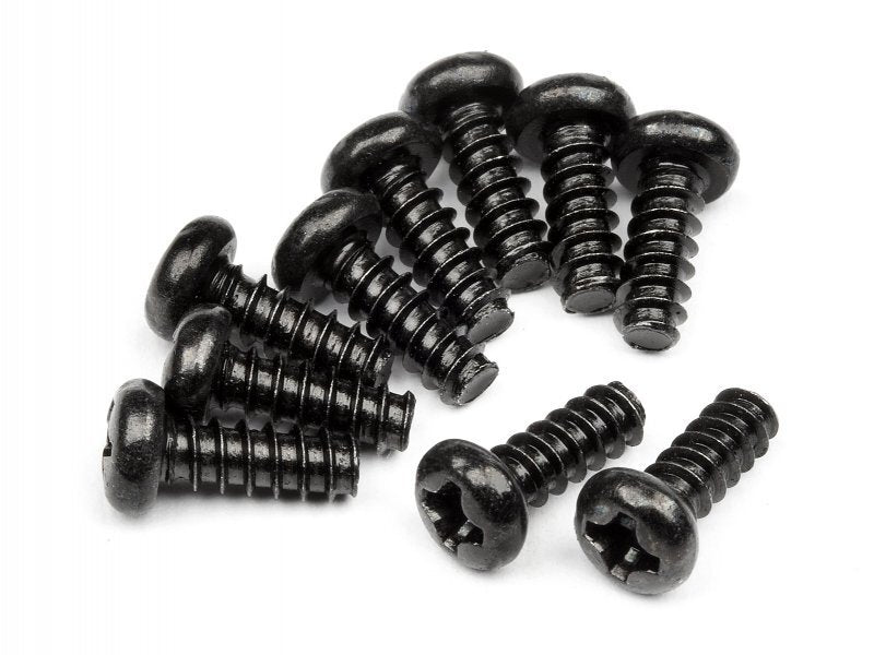 HPI-103279 HPI Tp. Button Head Screw M3X8mm (10Pcs) [103279] HPI