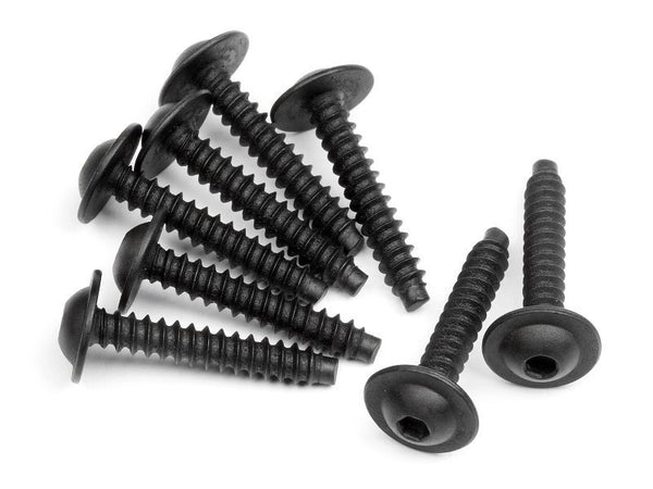 HPI-103673 HPI TP. Flanged Screw M3X18mm (Hex Socket/8Pcs) [103673]