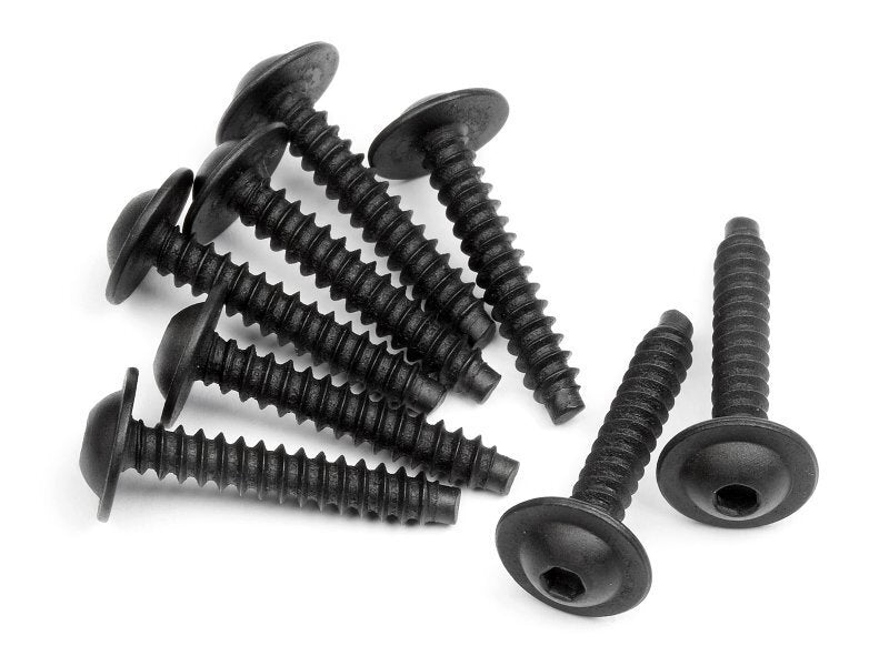 HPI-103673 HPI TP. Flanged Screw M3X18mm (Hex Socket/8Pcs) [103673]