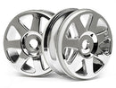 HPI-103679 HPI V7 Wheel Chrome (42X83mm/2Pcs) [103679] HPI