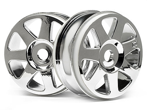 HPI-103679 HPI V7 Wheel Chrome (42X83mm/2Pcs) [103679]