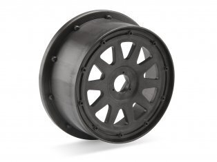 HPI-104972 HPI TR-10 Wheel Gunmetal (120X60mm/-4mm Offset) [104972]