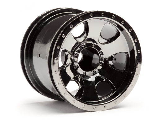 HPI-105280 HPI Warlock Wheel Black Chrome (2.2In/2Pcs) [105280] HPI