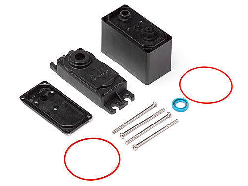 HPI-105367 HPI SfF50Wp Servo Case Set [105367] HPI