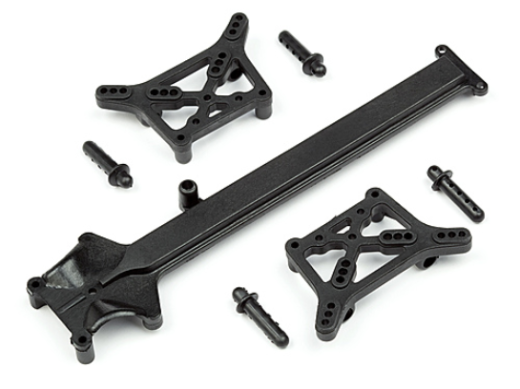 HPI-105510 HPI Shock Tower/Body Post/Top Deck Set [105510]