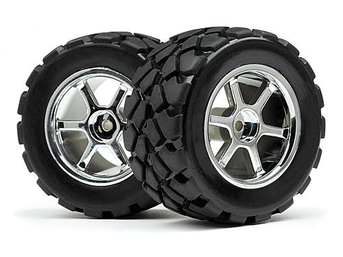 HPI-105524 HPI Mounted Vt Tire/Wheel Set (4Pcs) [105524] HPI