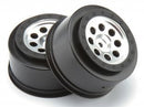 HPI-106189 HPI Mk.8 V2 Wheel Matt Chrome (4.5mm Offset/2Pcs) [106189] HPI
