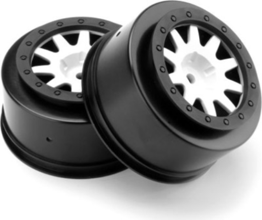HPI-106204 HPI Mk.10 V2 Wheel White (4.5mm Offset/2Pcs) [106204]