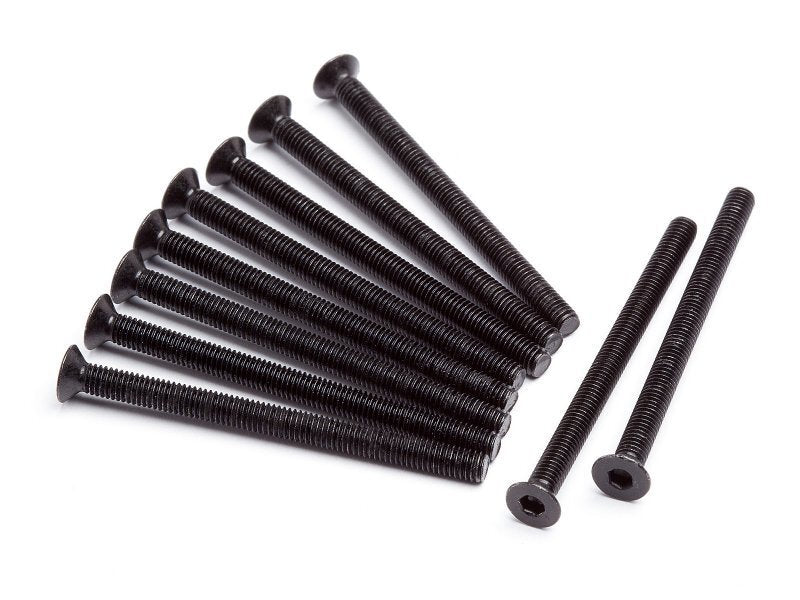 HPI-106427 HPI Flat Head Screw M3X40mm (Hex Socket/10Pcs) [106427] HPI