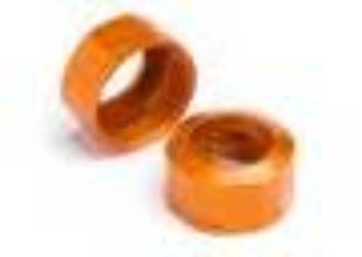 HPI-106633 HPI Shock Cap 12Xm13X0.8mm (Orange/Grooved/2Pcs) [106633]