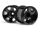 HPI-106724 HPI Warlock Wheel Black (2.2In/2Pcs) [106724] HPI