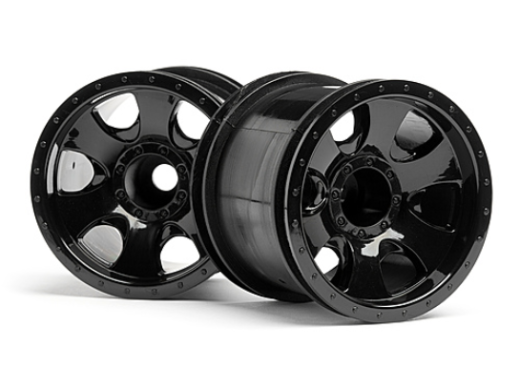 HPI-106724 HPI Warlock Wheel Black (2.2In/2Pcs) [106724]