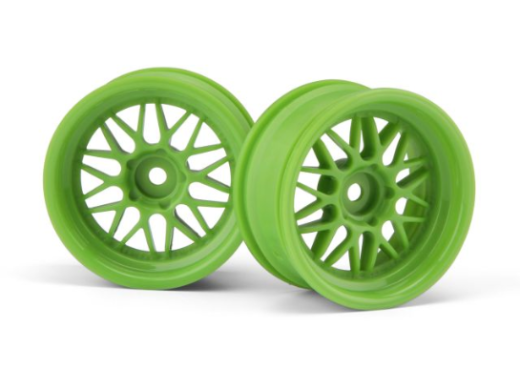 HPI-106772 HPI HRE C90 Wheel 26mm Green (6mm Offset/2Pcs) [106772]